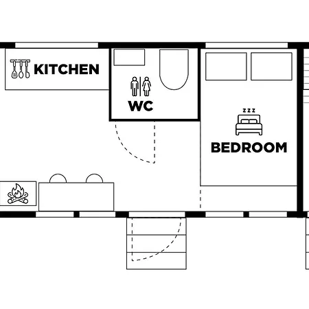 Fell Village 7 With A Mountain View, Fireplace, Sauna, Kitchen