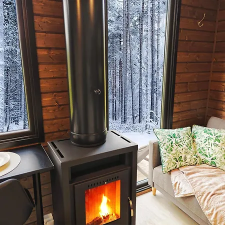 Fell Village 7 With A Mountain View, Fireplace, Sauna, Kitchen Holiday home Luosto